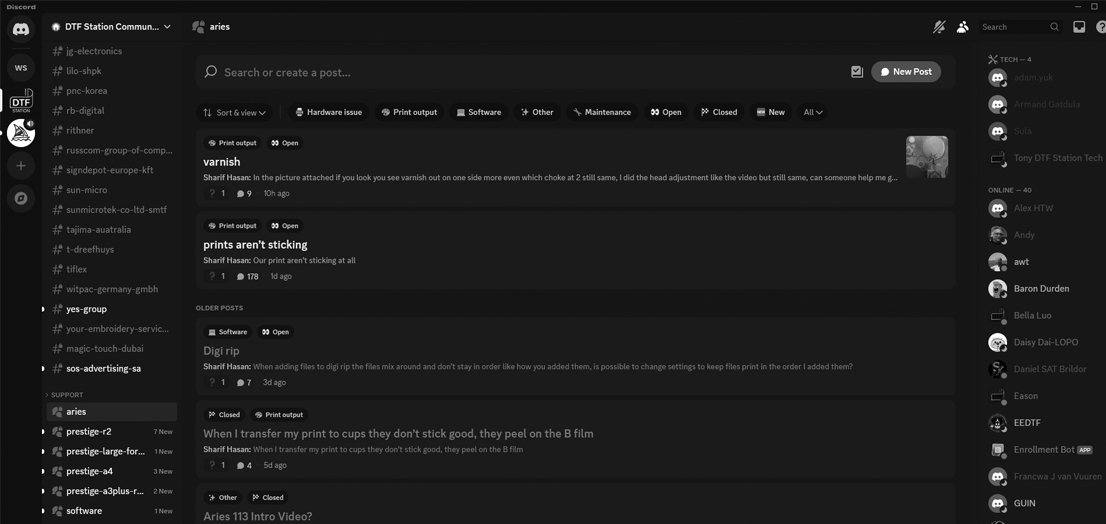 Hỗ trợ qua Discord