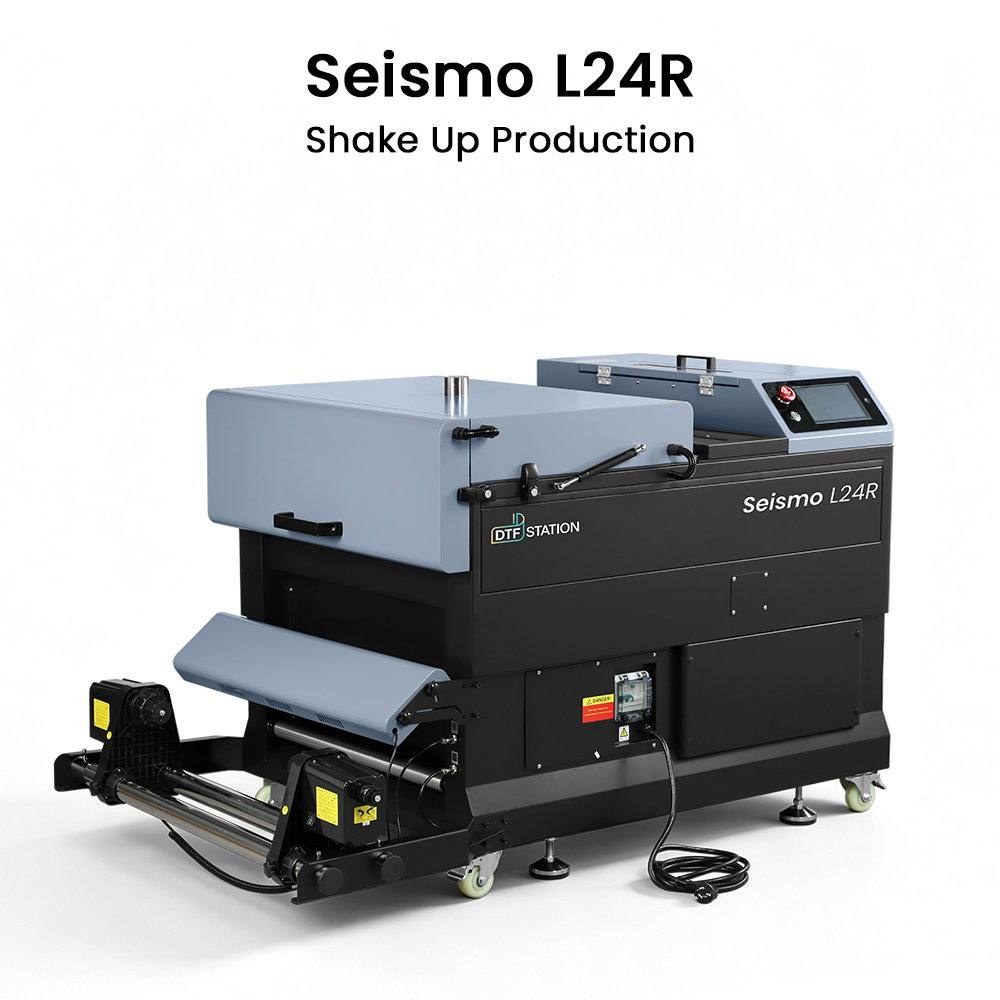 Máy Rắc Bột Seismo L24R Với Tuần Hoàn Tự Động, Khổ 60cm