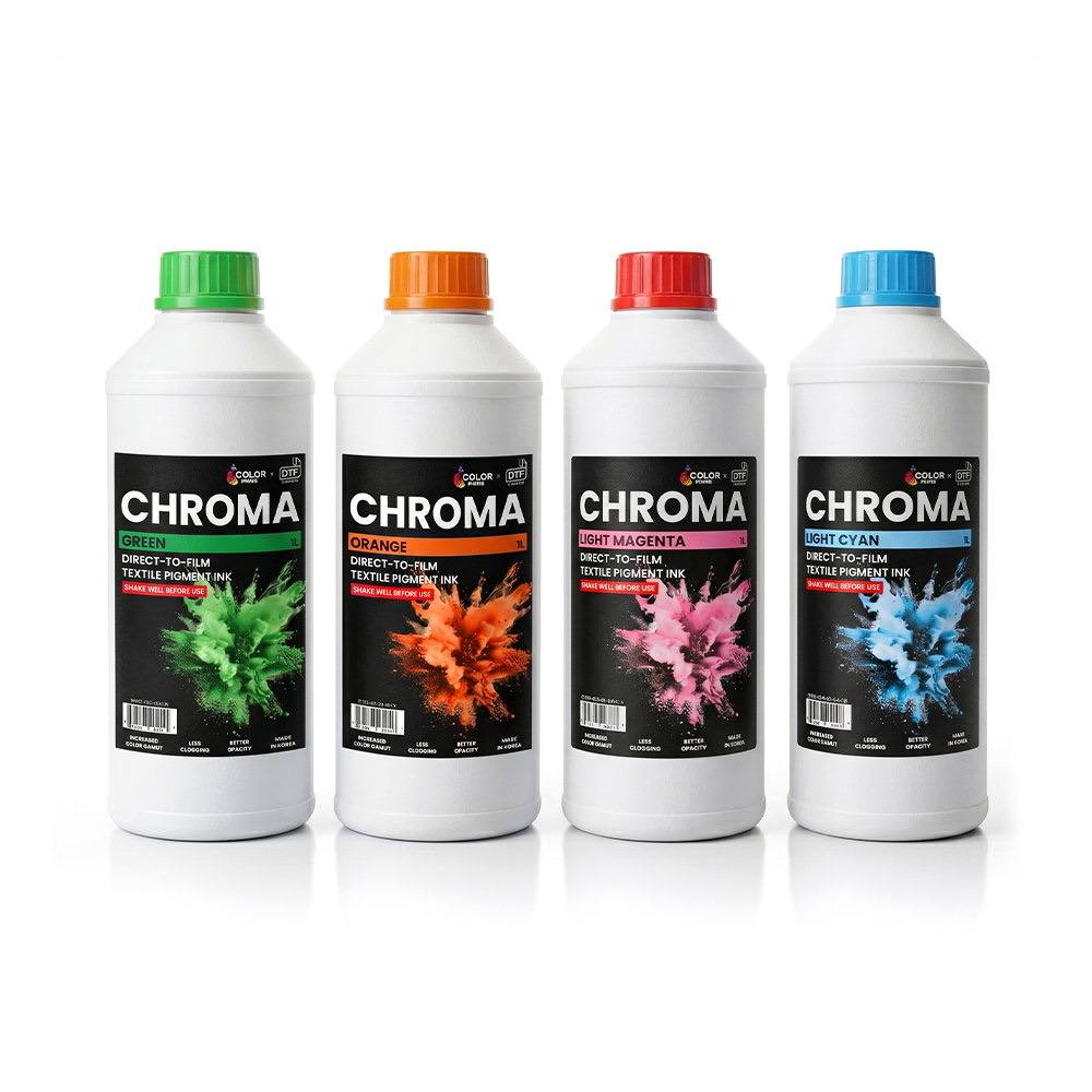 Mực DTF Color Prime Chroma: Màu Đặc Biệt