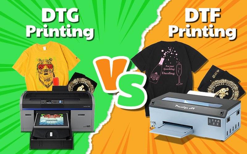 In DTF So Với In DTG: Hướng Dẫn Chọn Phương Pháp Phù Hợp