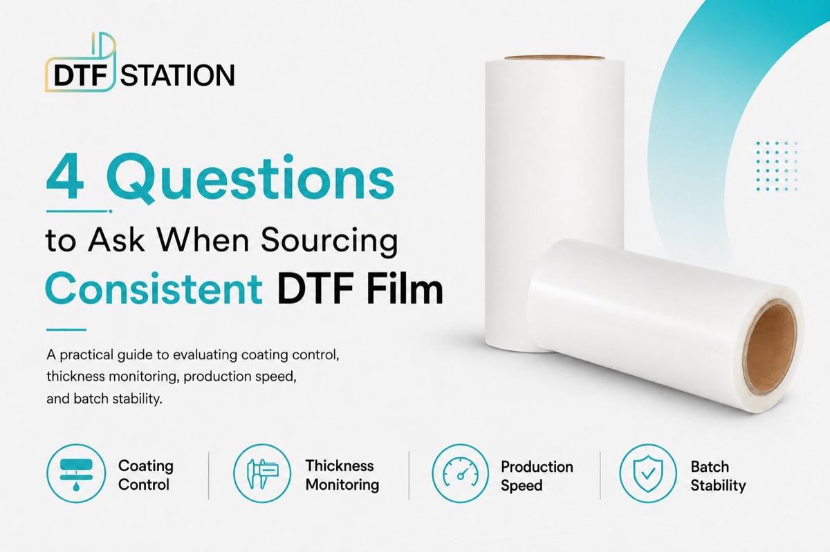 Tìm Nguồn Film DTF Ổn Định? Hãy Hỏi Nhà Cung Cấp 4 Câu Này