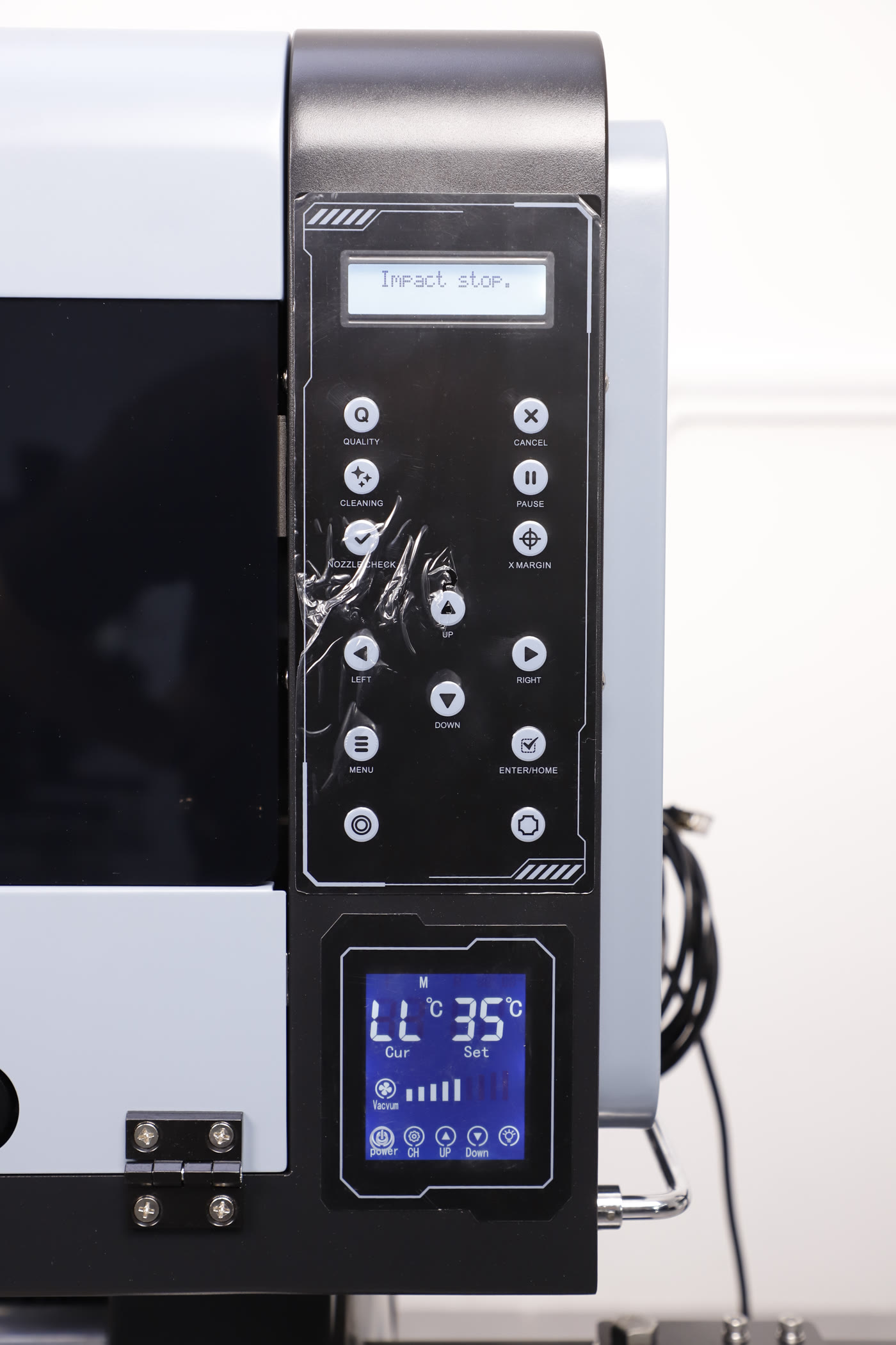 Bảng điều khiển của Prestige XL2