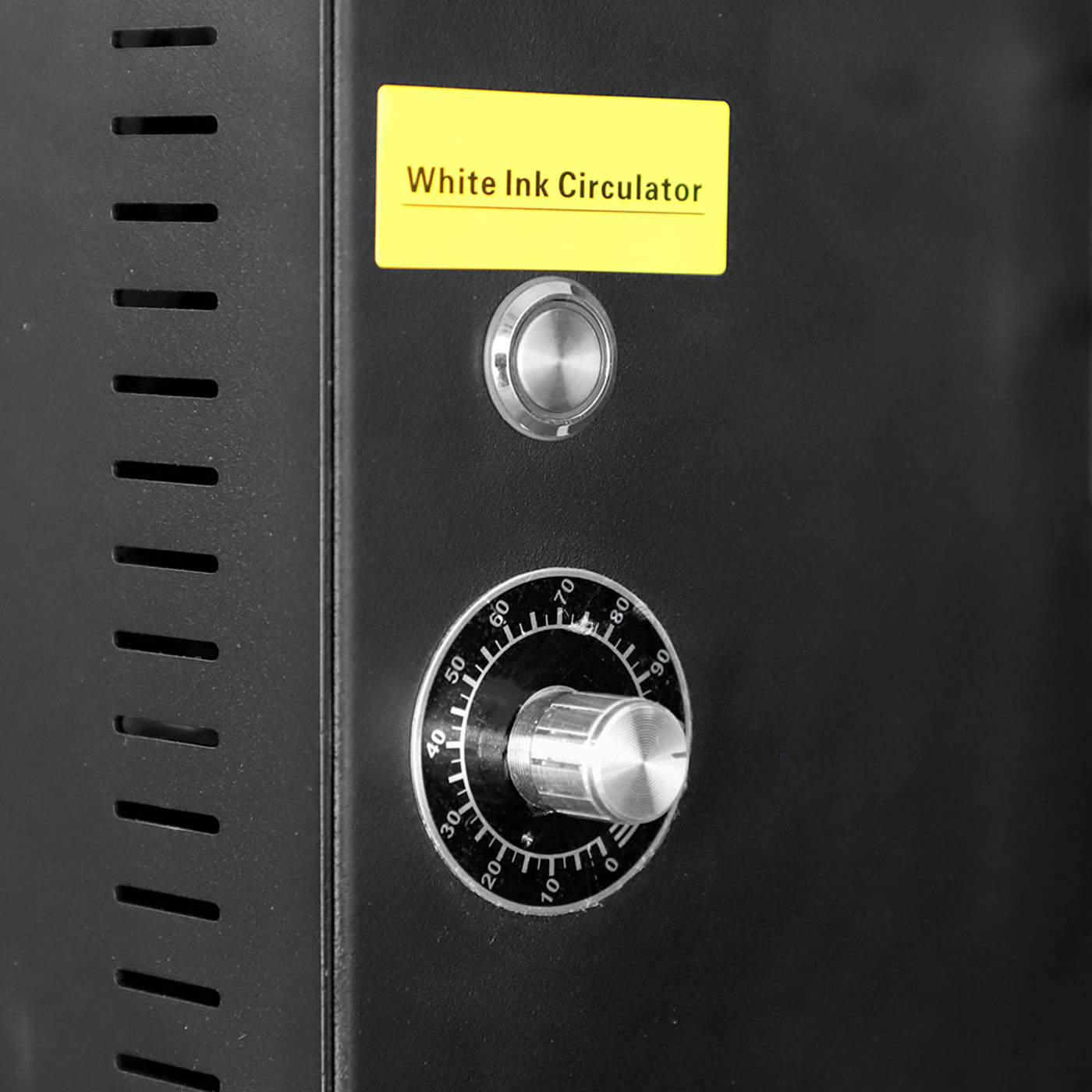 Công tắc và núm White Ink Circulator trên Prestige XL3